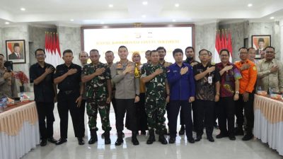Polres Cilegon Gelar Rapat Koordinasi Lintas Sektoral Hadapi Potensi Bencana Alam Tahun 2024